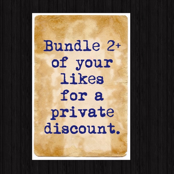 Bundle 2+ and Save $$$$ - Picture 1 of 1